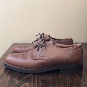 Coach leather oxfords